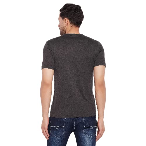 Image of Orewa Men Men's Solid Regular Fit T-Shirt