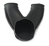 Maße: wie abgebildet AEspares Vergaser-Lufteinlassmanschette Airbox Kanal Gummi Y Boot kompatibel mit Yamaha RD 350 250