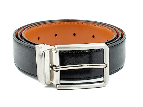 Image of Reversible Pu-Leather Formal Belt For Men