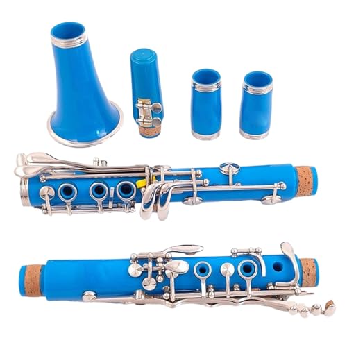 Clarinette 17 touches Bb en résine ABS E107 finition soignée et clétage haute précision