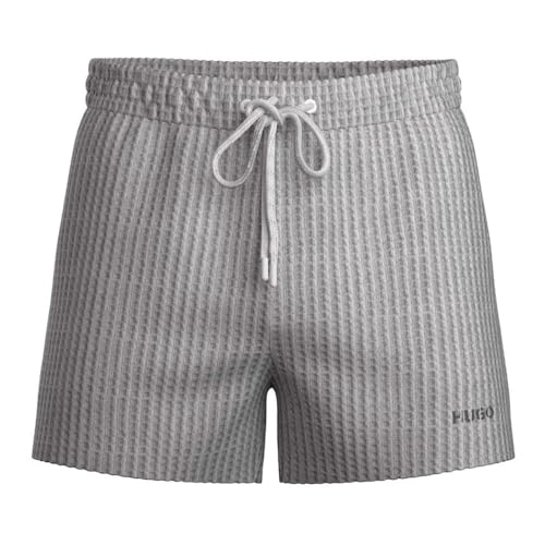 60% cotone, 40% poliestere Hugo Austin Shorts 10267482 01 Pigiama Corto, 050 Light/Grigio Pastello, S Uomo