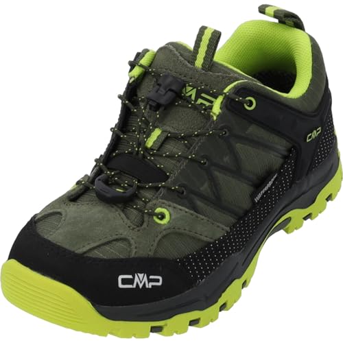 CMP - Kids Rigel Low Trekking Shoes WP, Niños Rigel Low Trekking Zapatos WP, Kaki-Acido, 37, Kaki-Acido, CMP - Kids Rigel Low Trekking Shoes WP, Niños Rigel Low Trekking Zapatos WP, Kaki-Acido, 37, Kaki-Acido,