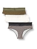 VARIANCE Lingerie LES Cotons Ropa Interior de Hombres, Kaki/Poudre/Imprimé, 36-38 para Mujer
