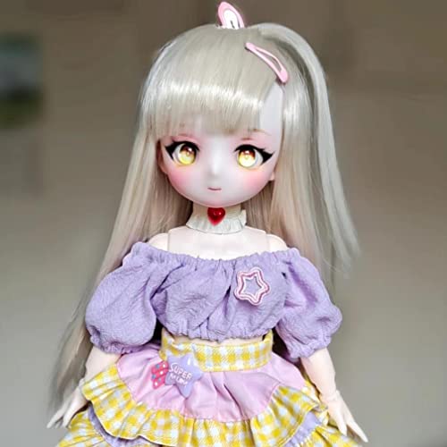 Muñeca articulada Anime BJD 11.8 pulgadas DIY Diana miniatura 2