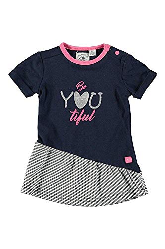 Preisvergleich Produktbild Little Bampidano Baby Mädchen Girl Sommer Kleid Tunika Navy Biobaumwolle (74)