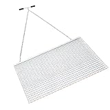 ATSARIUM Heavy Duty Durable Drag Mat Steel Mesh Field Surface Leveling Drag Mat for Manual or Vehicle Pulling ATV/UTV and Tractors (4 x 3 ft)