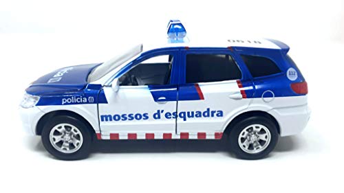 PLAYJOCS GT-8050 Coche MOSSOS. Vehículo metálico, Juguete para niños y coleccionistas.