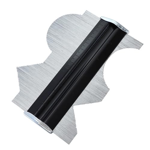 Calibre De Contorno Preciso 6 Pulgadas Esencial Para Duplicación Detallada Forma Esencial Adecuada Para Arquitectos Y Constructores Herramienta Contorno Escala Clara