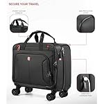 star cloud Rigid Frame Roling Laptop Bag on Wheels, Rolling Briefcase with USB & Type-C Charging Port,Water Resistant Rolling Computer Bag for 17.3 Inch Laptop, Work Travel and Business - Image 3
