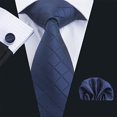 Set de corbata pajarita y tirantes azul para hombre miniatura 5