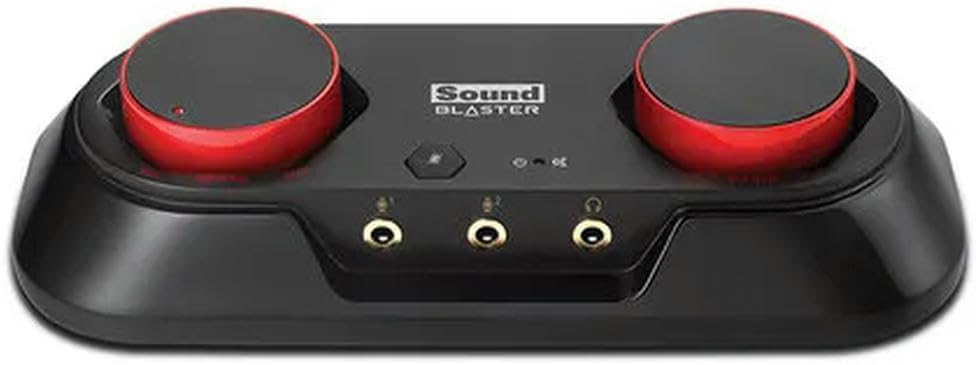 Creative Sound Blaster Audigy 6 USB External Sound Card