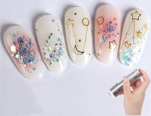FUATY Mini UV Light for Nails, Portable LED Gel Nail Lamp Presser Nail Dryer for Gel/Regular Polish/French Nail/Acrylic Fake Nails/Nail Extensions/Home DIY/Salon/Resin