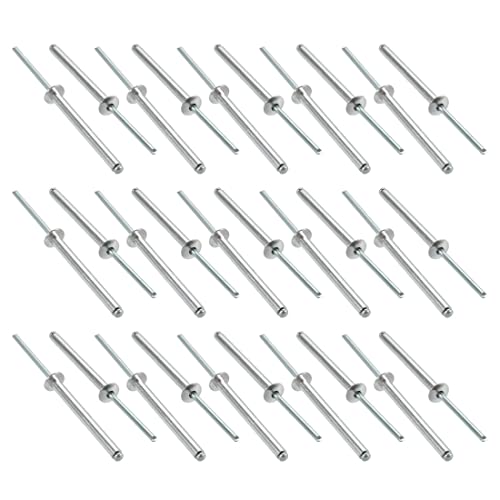 PATIKIL 4mm x 40mm Cieco Rivetti, 30pz