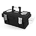 GANCHUN 16-Inch Plastic Tool Box with Spare Parts Boxes,Removable Partitions and Multiple Compartments Toolbox for Home Tool Storage