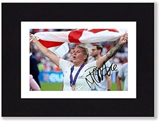 Millie Bright - England Women's Euro 2022 Winners, Lionesses Signed 8 x 6 Inch Mounted Photo Print Pre Printed Signature Football Autograph Memorabilia, Ready To Be Framed, Inches 203.2 x 152.4 mm