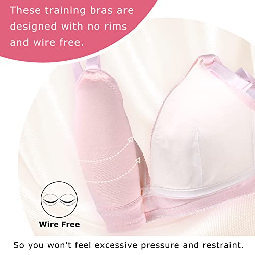 Girls Training Bras Teens Big Kids Age 8-10 10-12 12-14 14-16 Years Old Lightly Padded Adjustable Sport Bra4