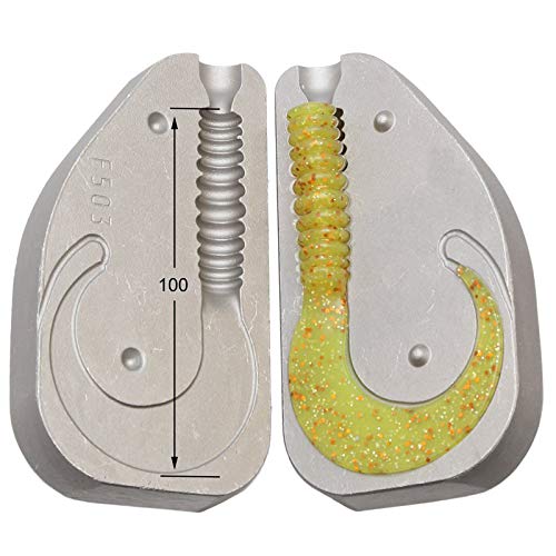 Twister Tail Leurre en silicone souple pour pêche 100 mm
