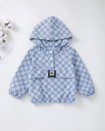 Image of Toddler Boy Clothes Baby Boy Outfit Letter Prints Hoodies Top Ripped Jeans Cute Boys Clothing Set Fall Winter