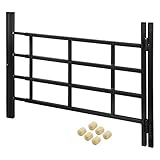 Defender Security SEGAL S 4775 Hinged Window Guard, 22-Inch - 38-Inch x 21-Inch, 4-Bar, Adjustable Width, EGRESS, Painted Bronze, Pack of 1