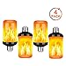 Produktbild Grape Flamme Glühbirne, E27 Flammen Lampe Flammen-Effekt-Glühlampen LED mit 4 Beleuchtungs-Modi,Dekorative Retro Innenglühlampen im Freien für Halloween, Weihnachten, Garten-Hochzeitsfest, Haus(4PCS)