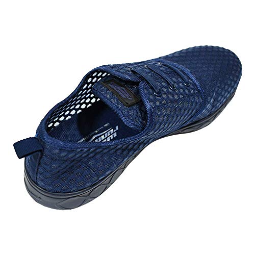 Wave Runner Men\'s Water Shoes - Quick Drying Performance and Travel Aqua Sneakers (9, Navy Blue, Numeric_9)