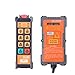 Wtukmo 8 Channel indsutrial Remote Controller switches F21 Water-Proof 1 Transmitter 1 Receiver Hoist Crane Control Lift Crane (Color : BD-B6S, Size : AC380V)