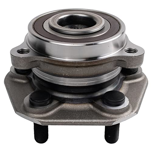 Image of TRQ Left and Right Wheel Bearing and Hub Assembly Set 2 Piece for Tesla | for 2018-2019 Tesla 3 2020 Tesla Y AWD
