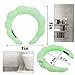 Aaiffey Mimi and Co Spa Headband for Women,Sponge Spa Headband for Washing Face Makeup Headband for Skincare,Shower - Soft & Absorbent Material Terry Towel Cloth Fabric Head Band (Green)