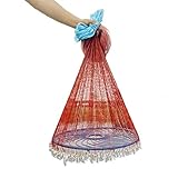 engmaschig englisch Im Vergleich zu Hohlperle Platinen sind mehrere Platinen Senker regelmäßiger und ausgewogen, so dass es leicht, einen großen Kreis wegzuwerfen zu fangen so viele Fische wie möglich.