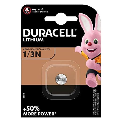Duracell CR1/2L76 CR11108 DL1/3 N foto litiumbatteri silver (förpackningen kan variera)