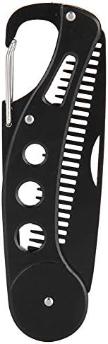 Men Mustache Beard Comb Stainless Steel Foldable Antioxidant Beard Comb for Travel and Daily Use Portable Shaving Comb with Opening Function