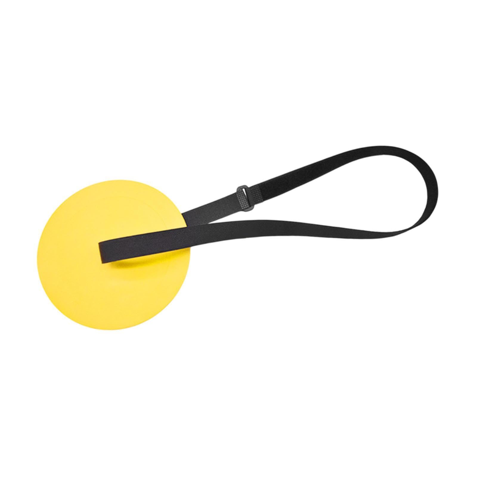 MERISHOPP Football Training Target Soccer Training Aid for Outdoor Activities Hockey Yellow| Training Aids | Sports Training Equipment | Fitness Training Aids-picture-24