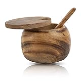 Dekorativ – weder zu klein noch zu groß, dieses Glas ist wunderschön geeignet für jedes Regal in der Küche, wo es seinen rustikalen Charme zeigen kann, sowie im Wohnzimmerbereich, um diese geheimen Leckereien auf lustige Weise zugänglich zu halten