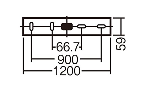 Amazon.co.jp: パナソニック(Panasonic) LED キッチンライト 棚下直付