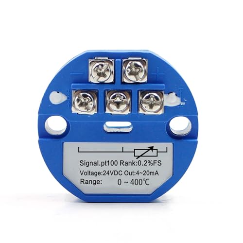 Transmetteur PT100 4-20mA évite les pertes de signal des sondes thermiques 24V