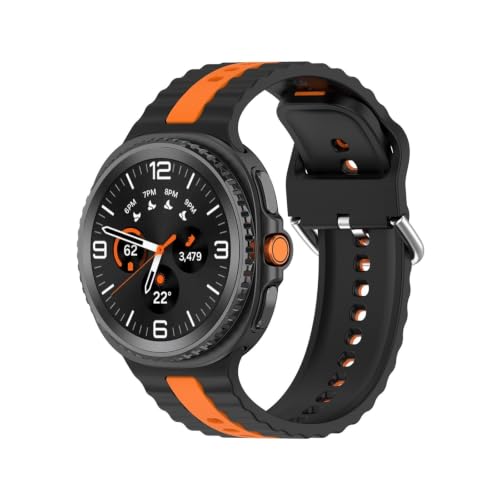 Correa de silicona para Samsung Galaxy Watch 8 ideal para entrenar y usar en el gimnasio