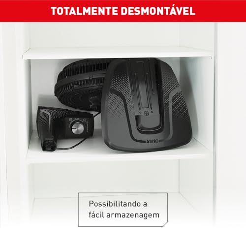Ventilador Arno X-treme 9 Mesa Repelente 9 pás 160W 40cm