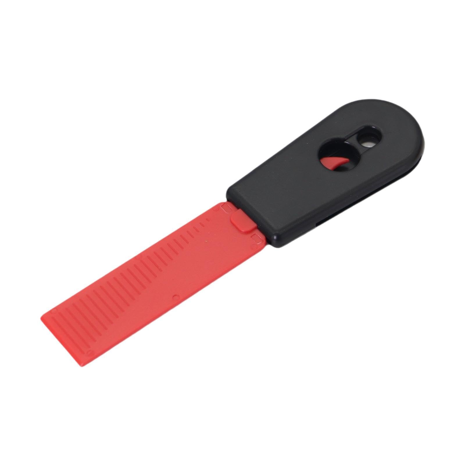 Generic Self Sharpening, Cleaning Clean Glass Remover Non Stick, Removing Reusable Hook Cleaning Tool for Window Sticky, Red