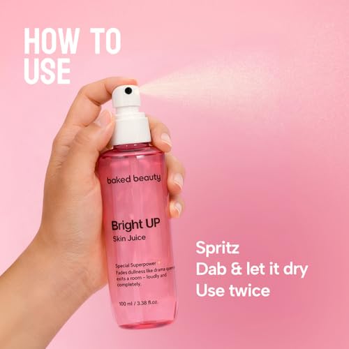Image of Bright Up Skin Juice Brightening Face Toner | Glow Boosting Alcohol-Free Facial Toner | Helps Improve Radiance & Even Skin Tone | Daily Face Toner for Women & Men | 100ml