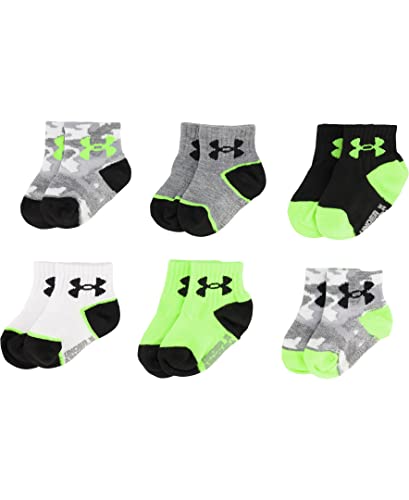 Under Armour 43UA375555TD-056 Baby Boys Multi Pack Quarter Sock thumb #4
