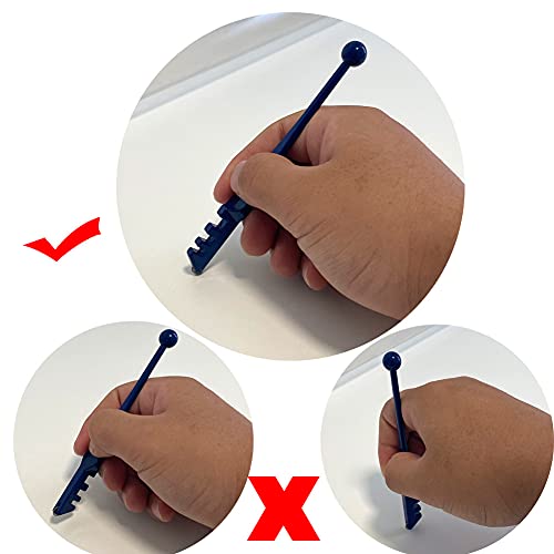 Glass Cutter Tools Diy Glass Cutting Kit 2 Mm – 8 Mm Pencil Style Oil Feed Carbide Tip Mirror Cutter Kit Professional For Stained Glass, Window Panes, Custom Picture Frames And Tile-2 Pieces(Blue) #TOP6