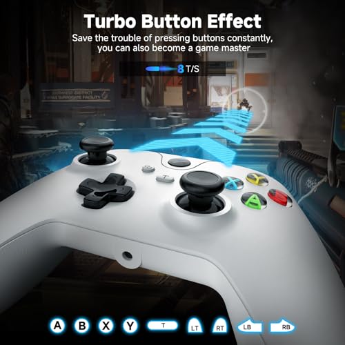 Image of YCCTEAM Wired Controller for Xbox One, Wired Xbox one USB Gamepad Controller Compatible with Xbox One /S /X /PC Windows 10 /11 with 3.5mm Headset Audio Jack