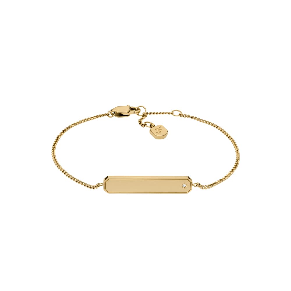 Fossil Sadie Women's Gold-Tone Stainless Steel Bracelet, JF04928710