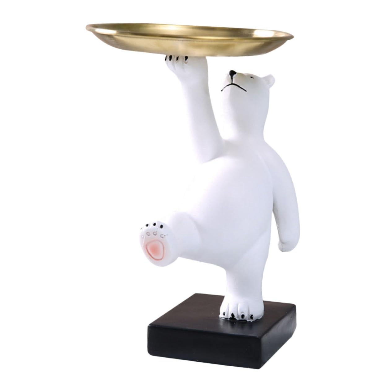 Bandeja Decorativa de Resina E Hierro para Mesa