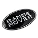 C233 Range Rover Black Car Styling Accessories Emblem Badge Decal Sticker 86x44 mm
