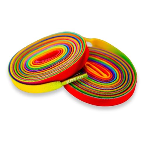Image of Bread Elastic Shoelaces - Tie Once, Slip On Convenience - Premium Stretch Laces for Boots, Running Shoes, and Everyday Wear