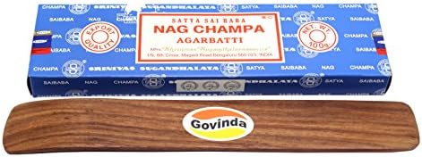 Govinda Bangalore (BNG) Nag Champa Argarbatti 100 Grams with Incense Holder