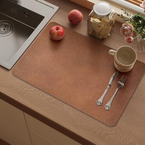 Vinyl Placemats Set of 4-12x17 Inch - Heat Resistant Washable Pla...