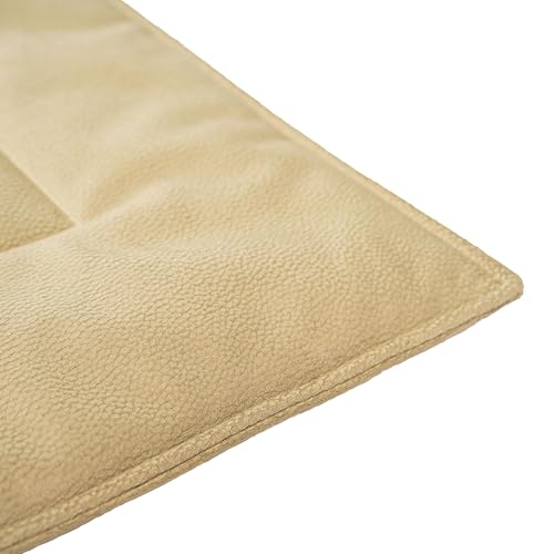 LionFlex WUFFNASE Anti-Haar Hundedecke 'Ella' | Indoor Outdoor | Ideal für die Couch oder für die Auto Rückbank | Made in Germany - hochwertige Produktqualität (Beige, 104 x 64 cm)