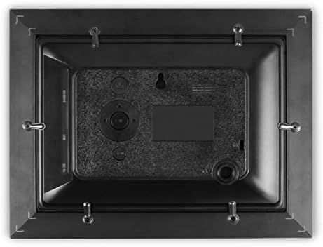 Miniatura 8 de Aluratek Marco de fotos digital de madera envejecida de 7 pulgadas, función de presentación de diapositivas automática, compatible con USBSDSDHC,